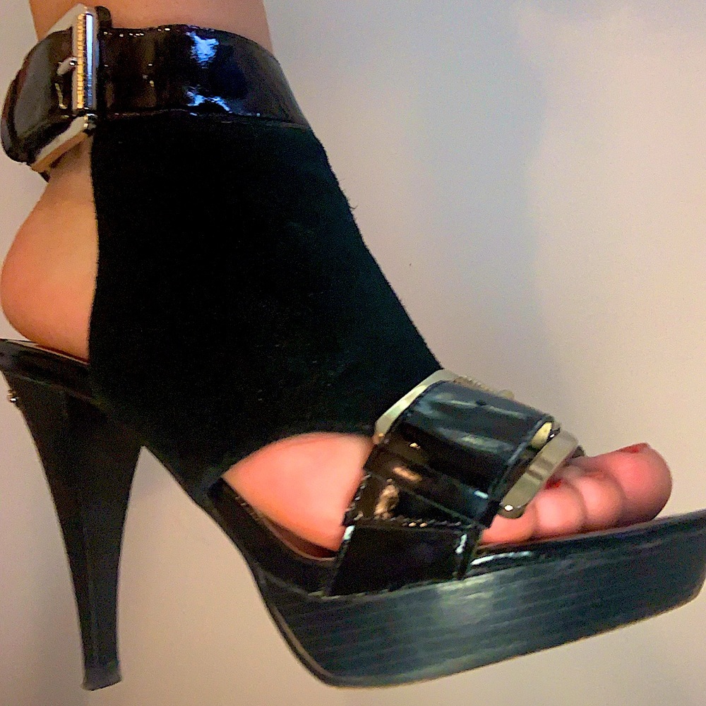 Michael Kors cutout booties
